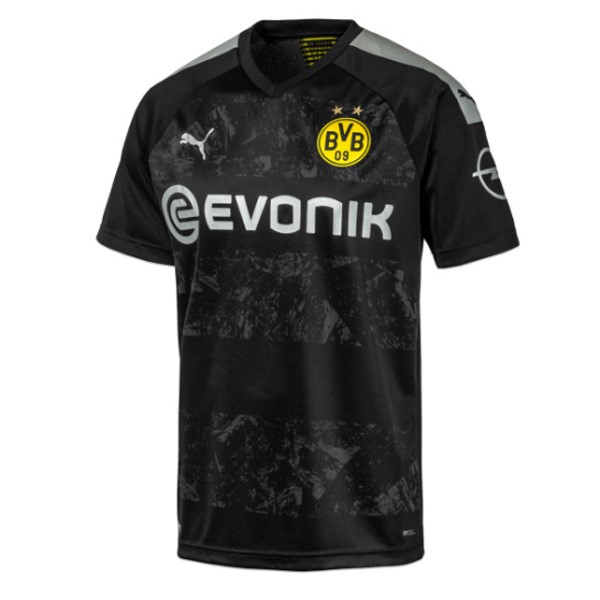Tailandia Camiseta Borussia Dortmund 2ª Kit 2019 2020 Negro